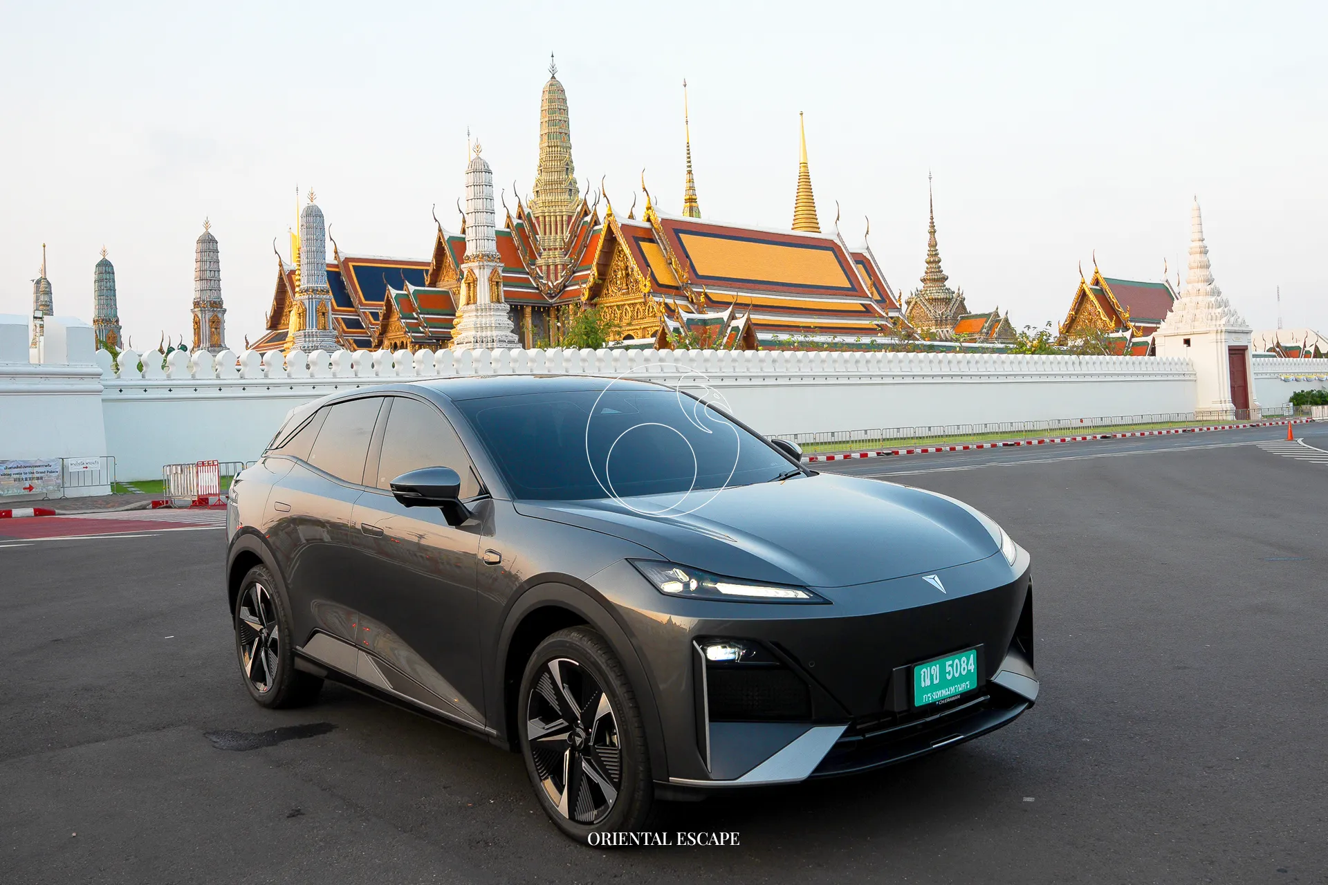 Deepal electric SUV in the Oriental Escape fleet