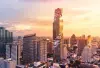 Sunset at Mahanakhon Sky Walk & Tuk Tuk