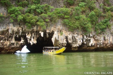 Phang Nga Bay by Long-tail boat (Diamond Princess)
