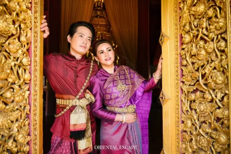 Ancient City Thai Dress Photography
