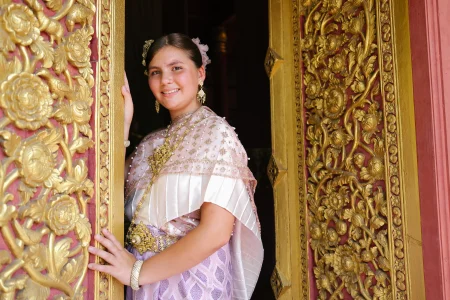 Ancient City Thai Dress Photography
